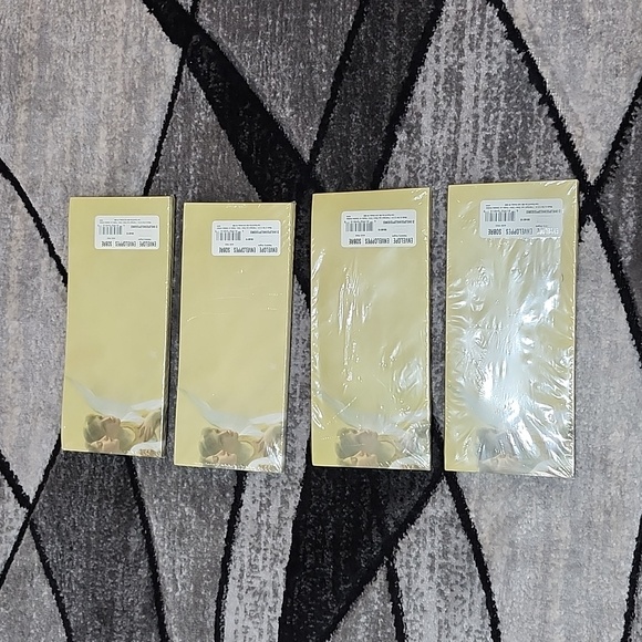 VINTAGE SOBRA GOLD HEAVENLY ANGELES STAR 100 ENVELOPES BUNDLE PRICE - Picture 5 of 10